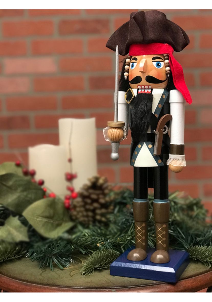 14" Johnny Pirate Nutcracker