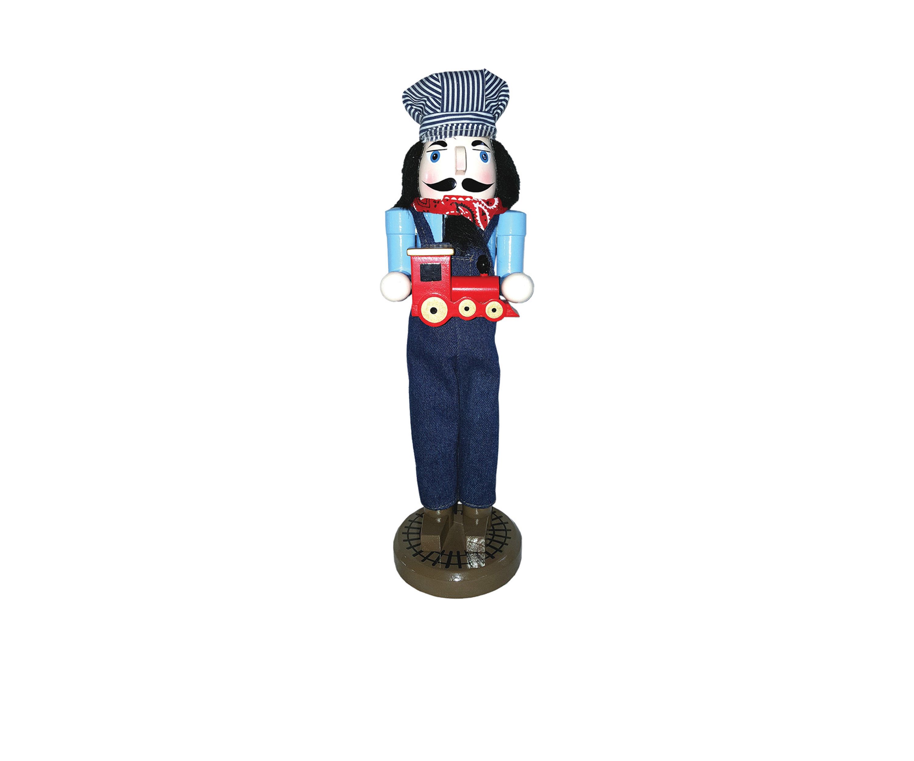 14" Train Conductor Nutcracker