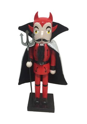 Santa's Workshop Devil Nutcracker, Red, 10
