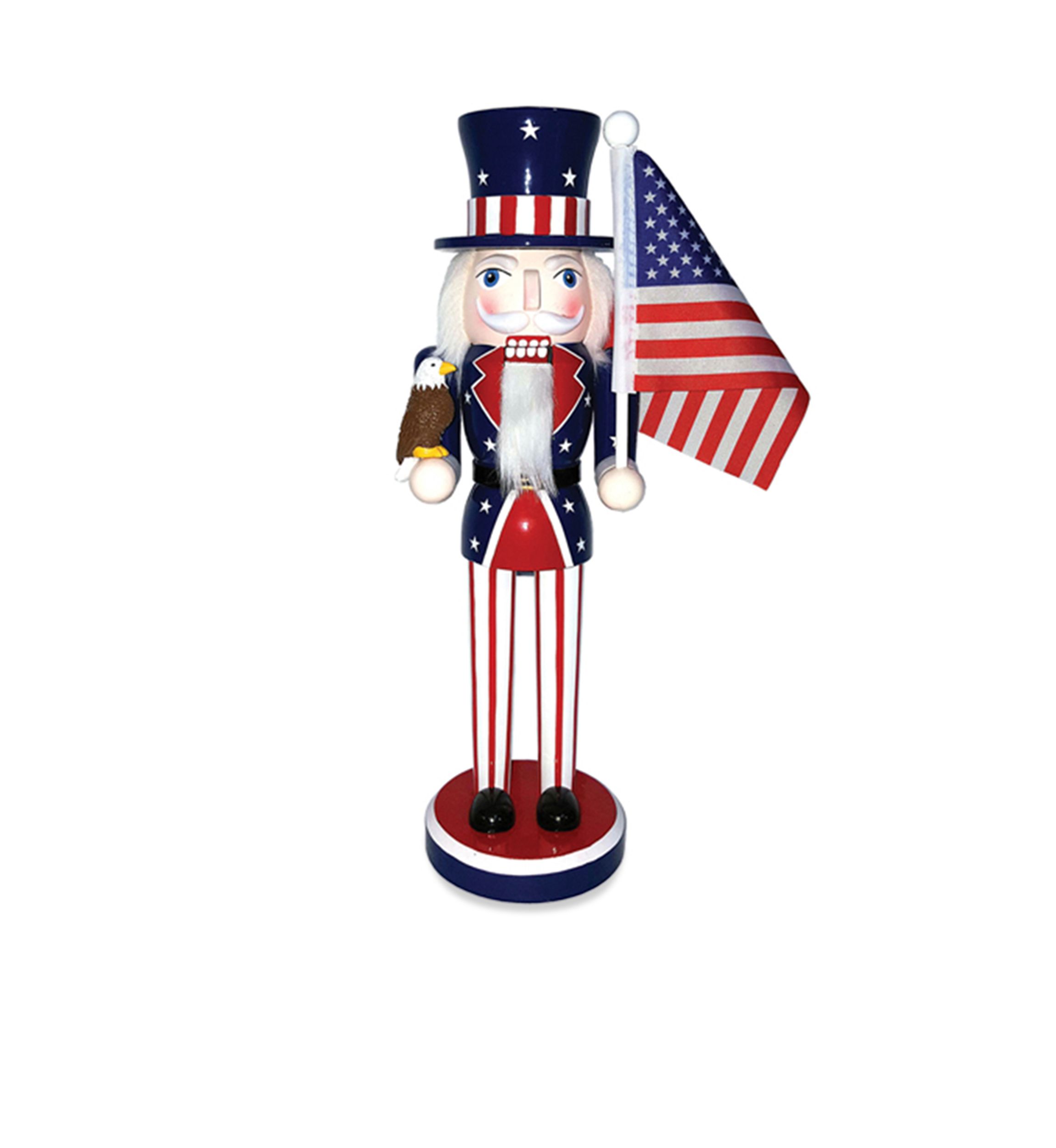 14-inch Stars and Stripes Nutcracker