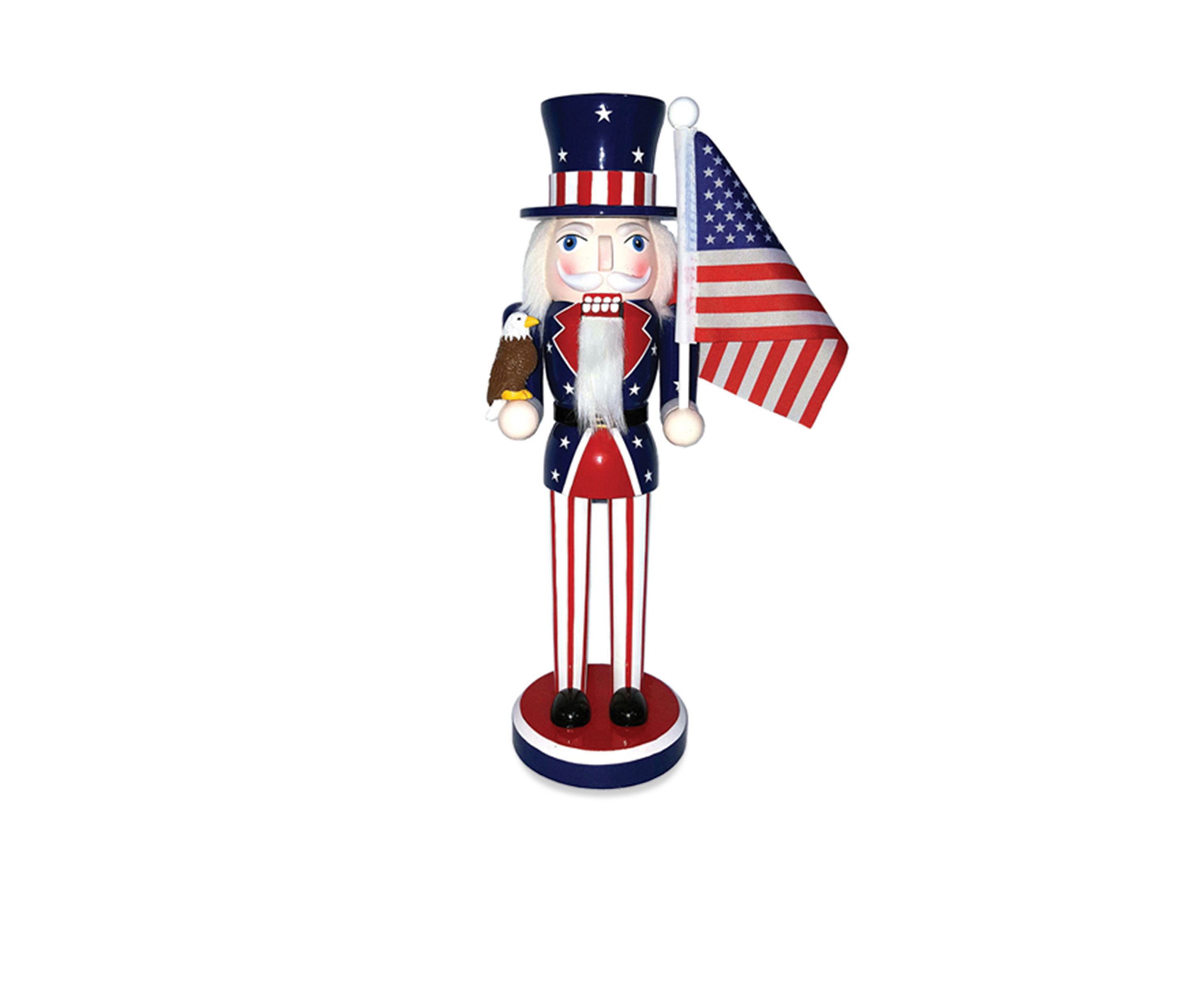 14-inch Stars and Stripes Nutcracker