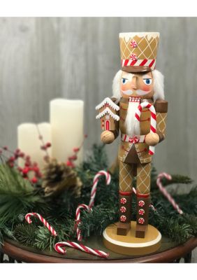 14" Gingerbread Soldier Nutcracker