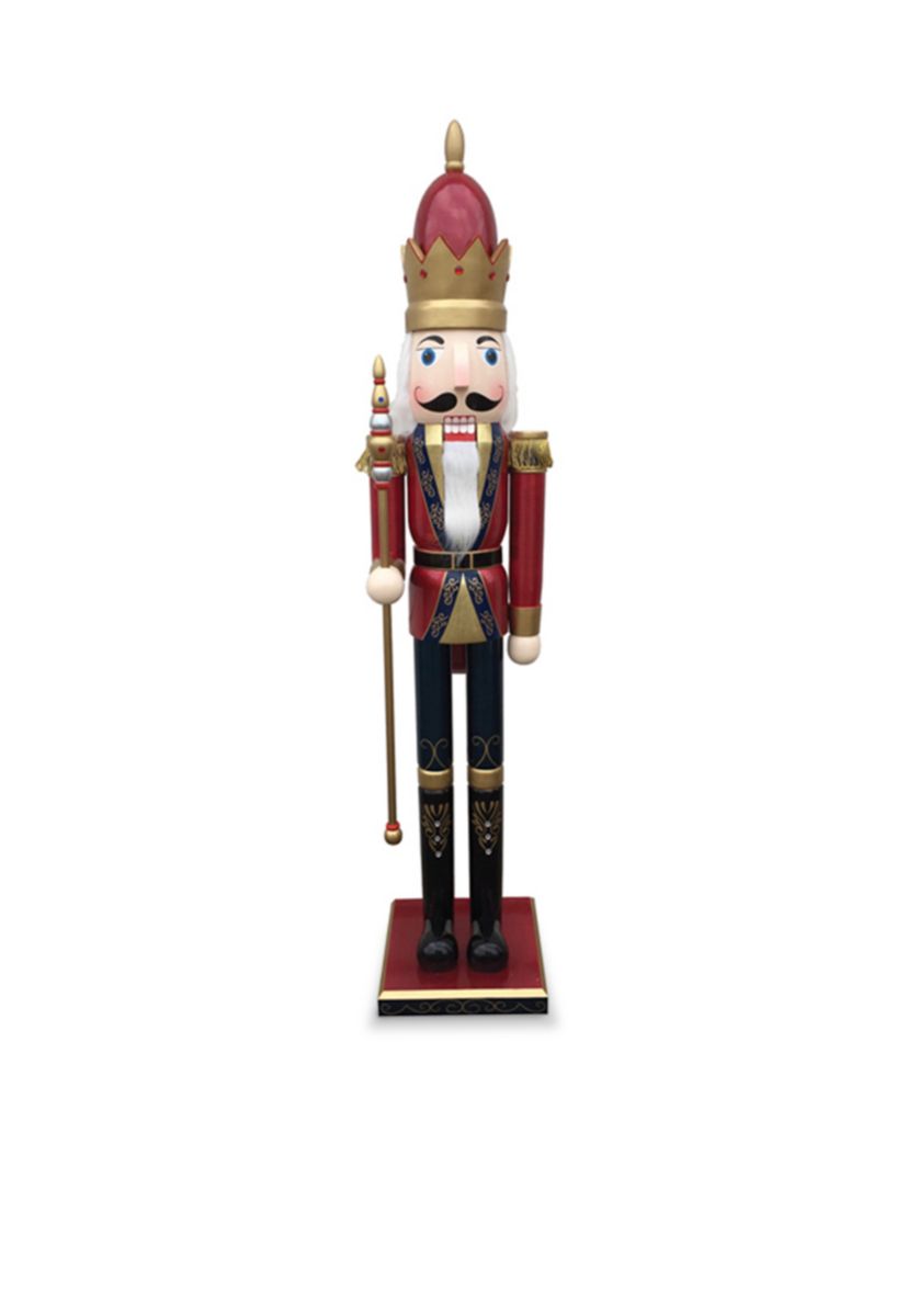Red and Green Royal Guard Nutcracker 