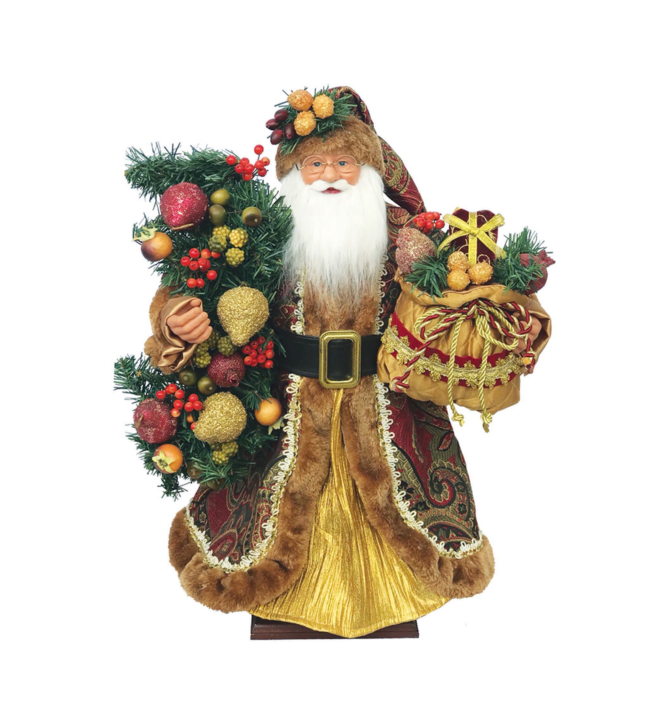 20 Inch Autumn Harvest Santa
