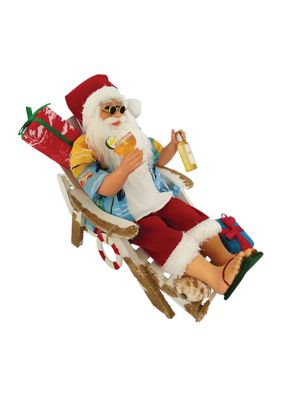 Beach Chair Santa