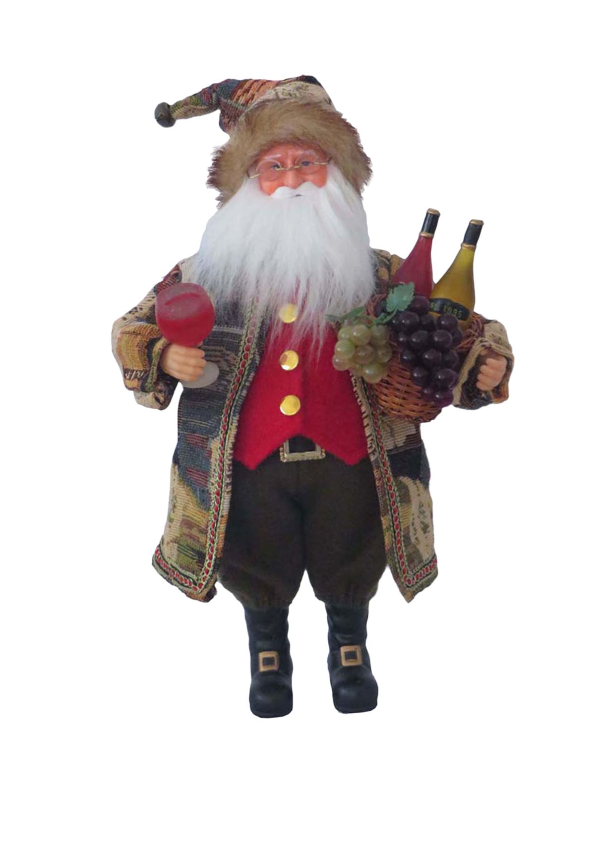 15 Inch Wine Tasting Claus