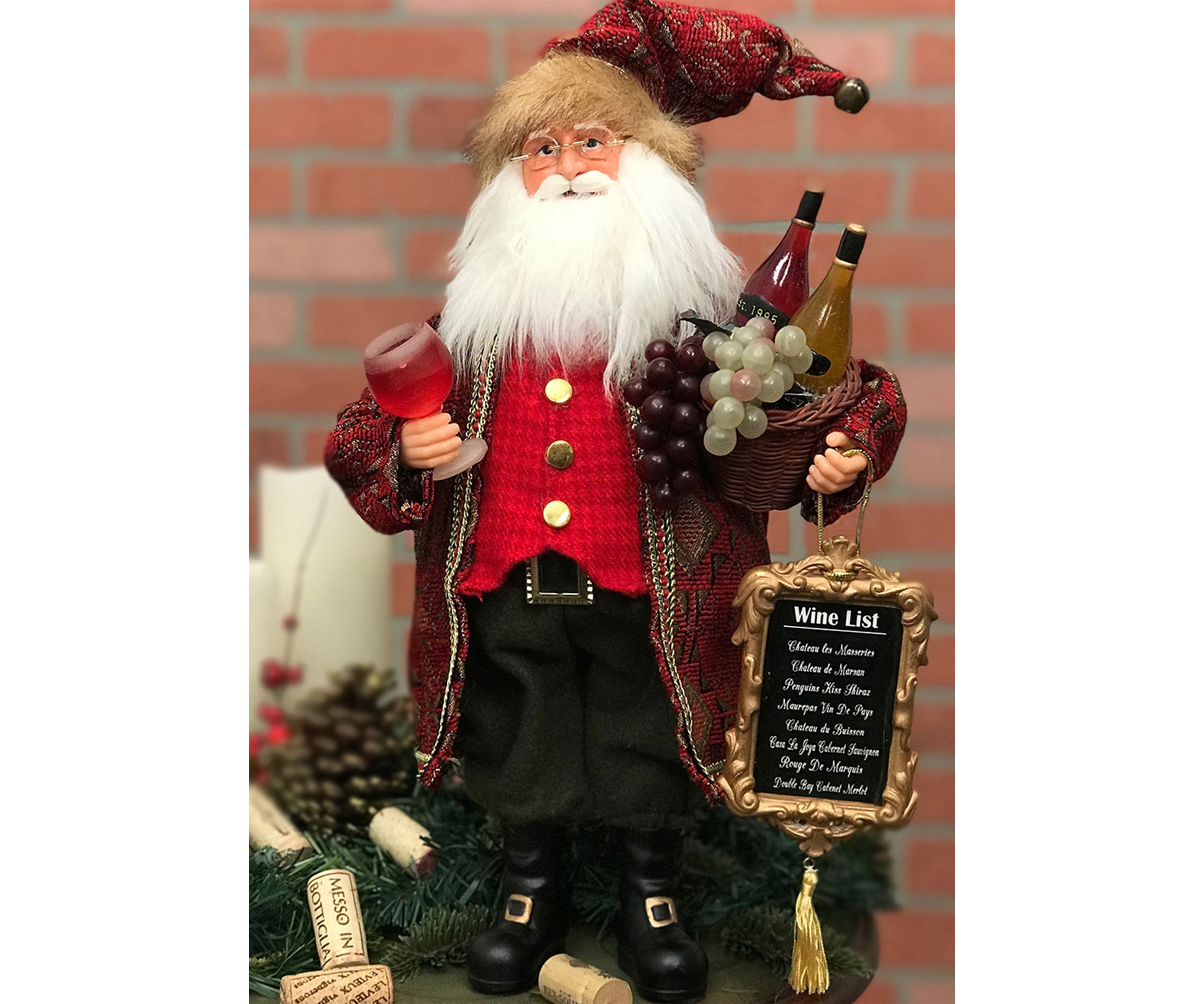 Wine Master Santa