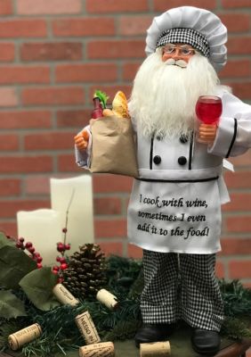 I Cook With Wine Santa