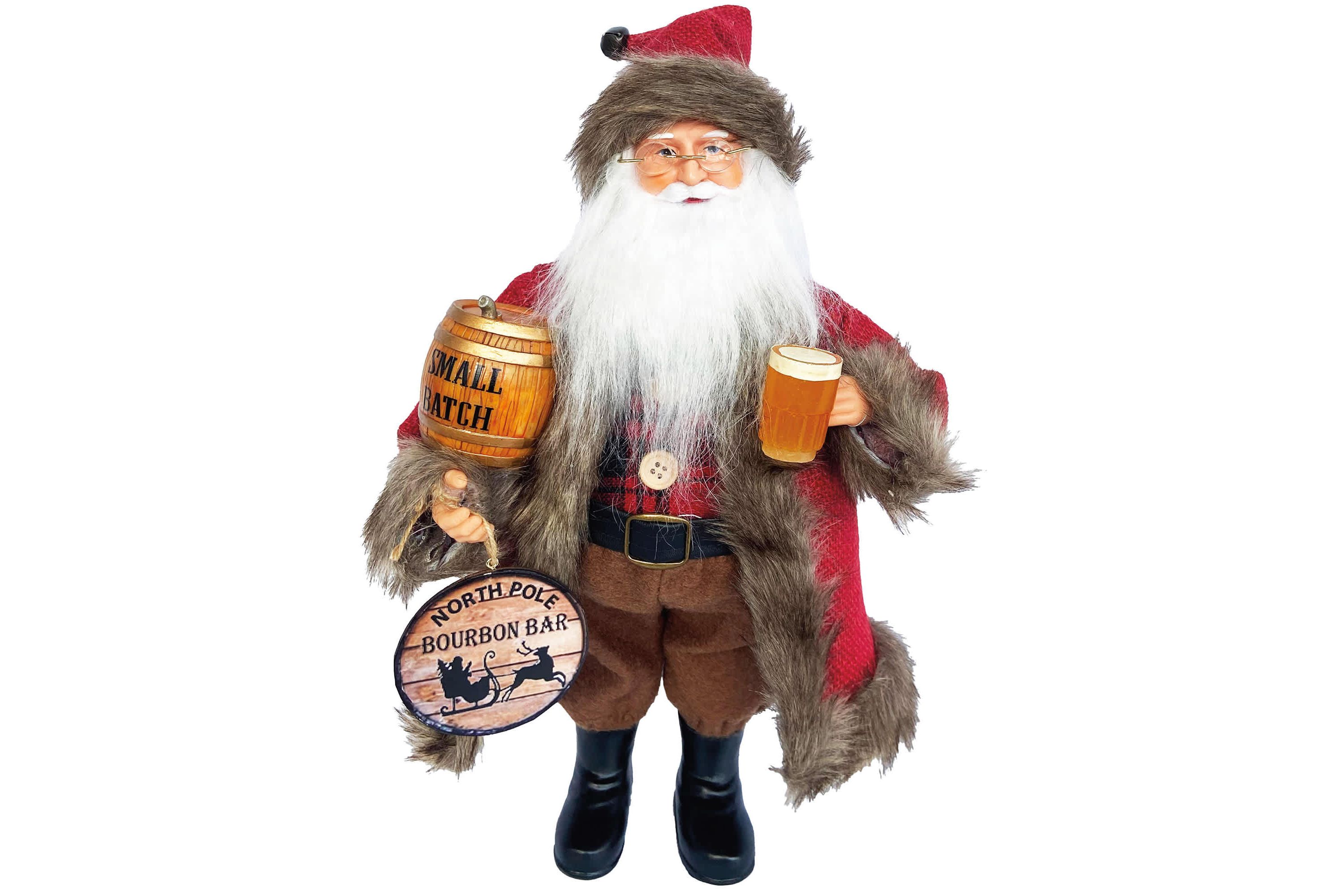 15 Inch Bourbon Claus
