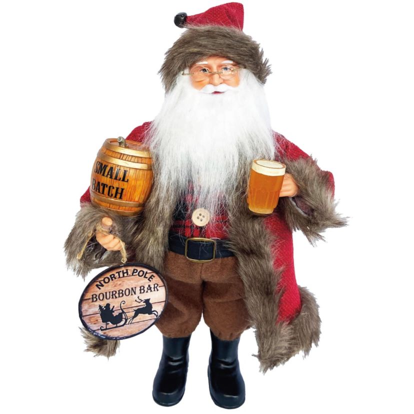15 Inch Bourbon Claus