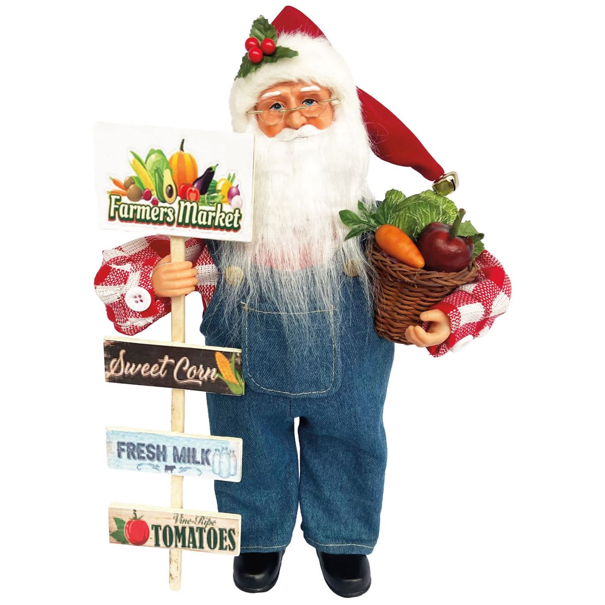 15 Inch Farmers Market Claus