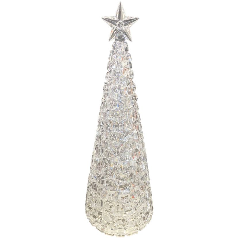 13 Inch LED Acrylic Tree with Star