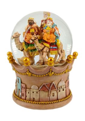 Three Kings Musical Globe