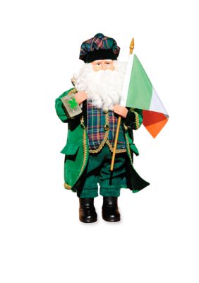 15-in. Irish Santa