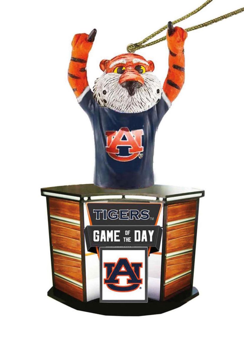NCAA Auburn Tigers Game of the Day Ornament 