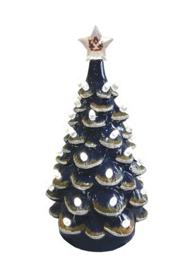 NCAA Auburn Tigers 14" Ceramic Tree 