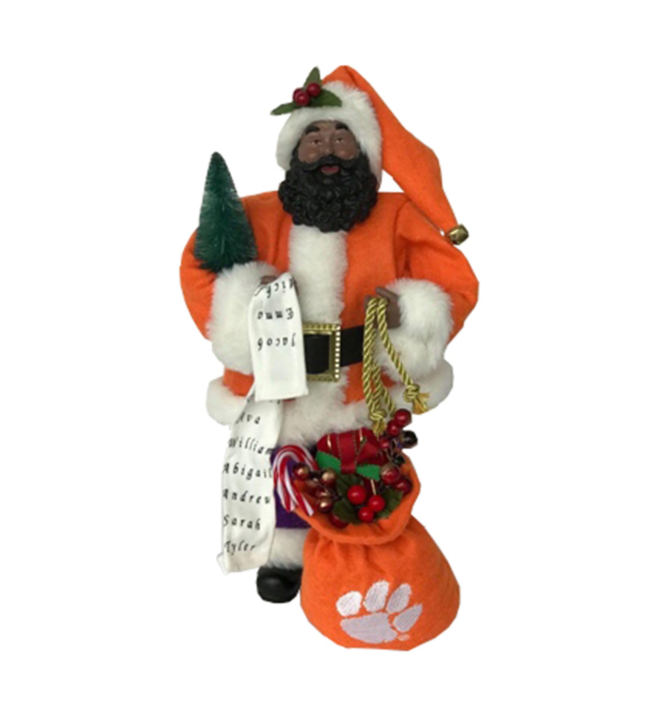 NCAA Clemson Tigers Santa