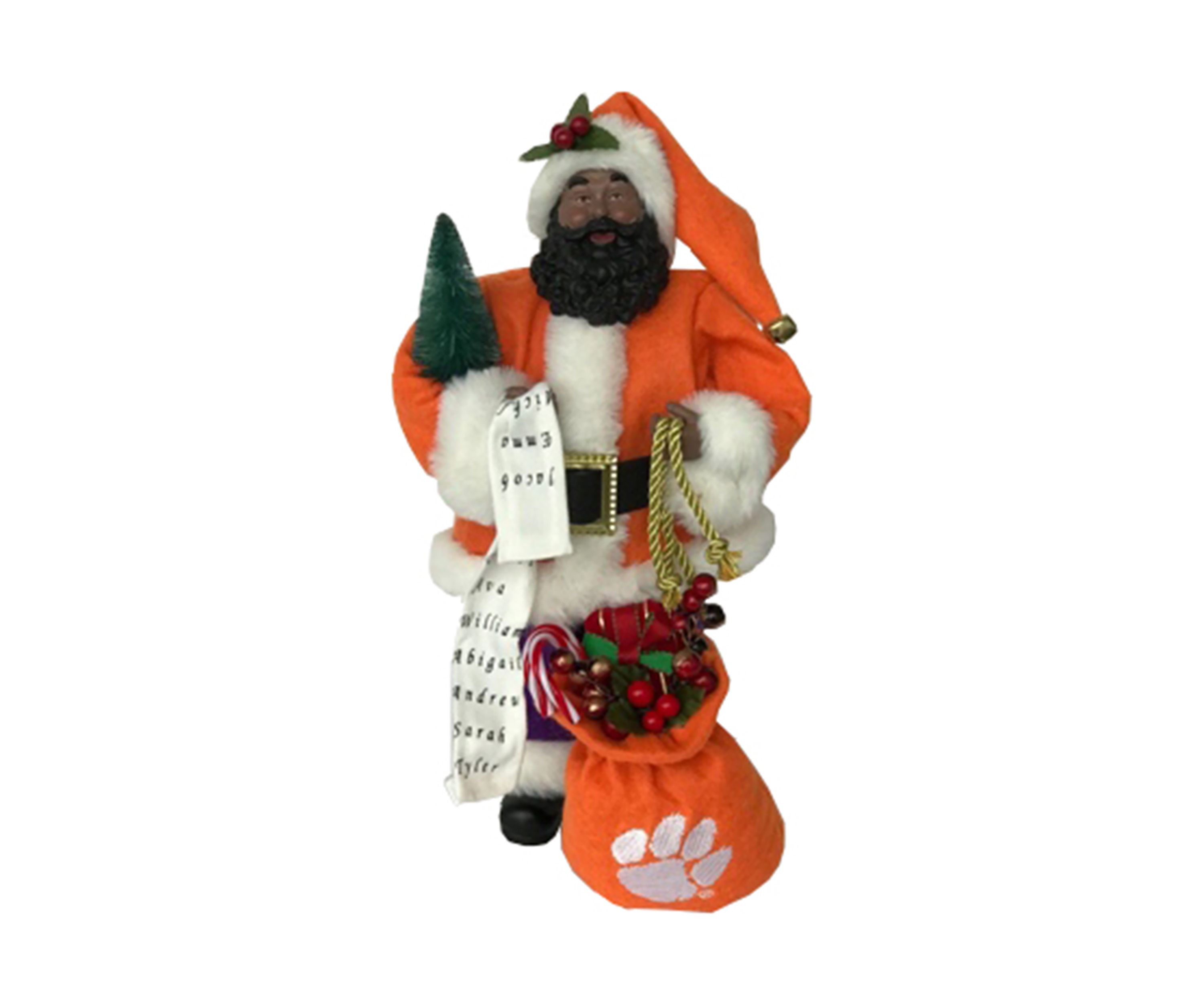 NCAA Clemson Tigers Santa