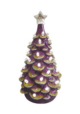 NCAA ECU Pirates 14 Inch Ceramic Tree 