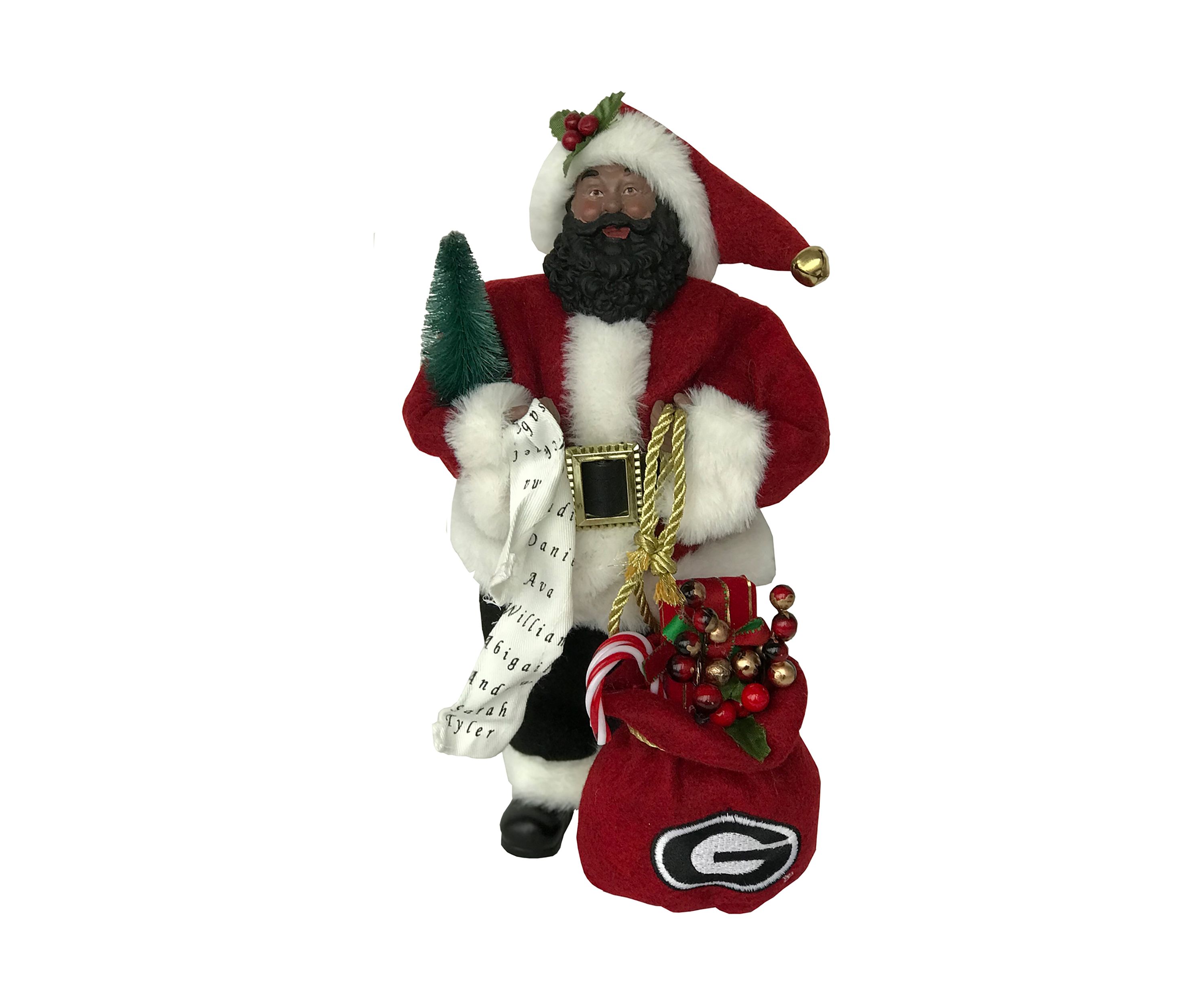 NCAA Georgia Bulldogs Santa