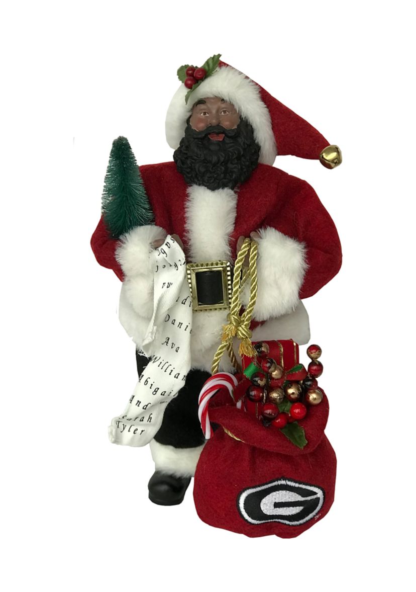 NCAA Georgia Bulldogs Santa