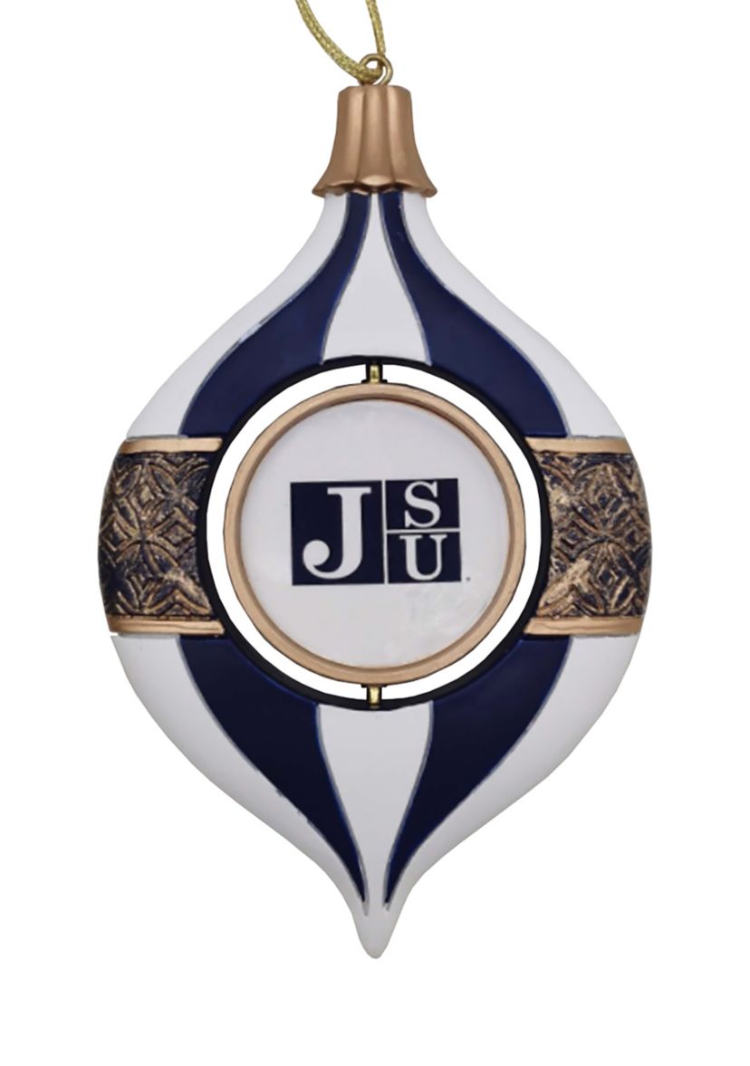 NCAA Jackson State Tigers 5.5" Spinning Bulb Ornament