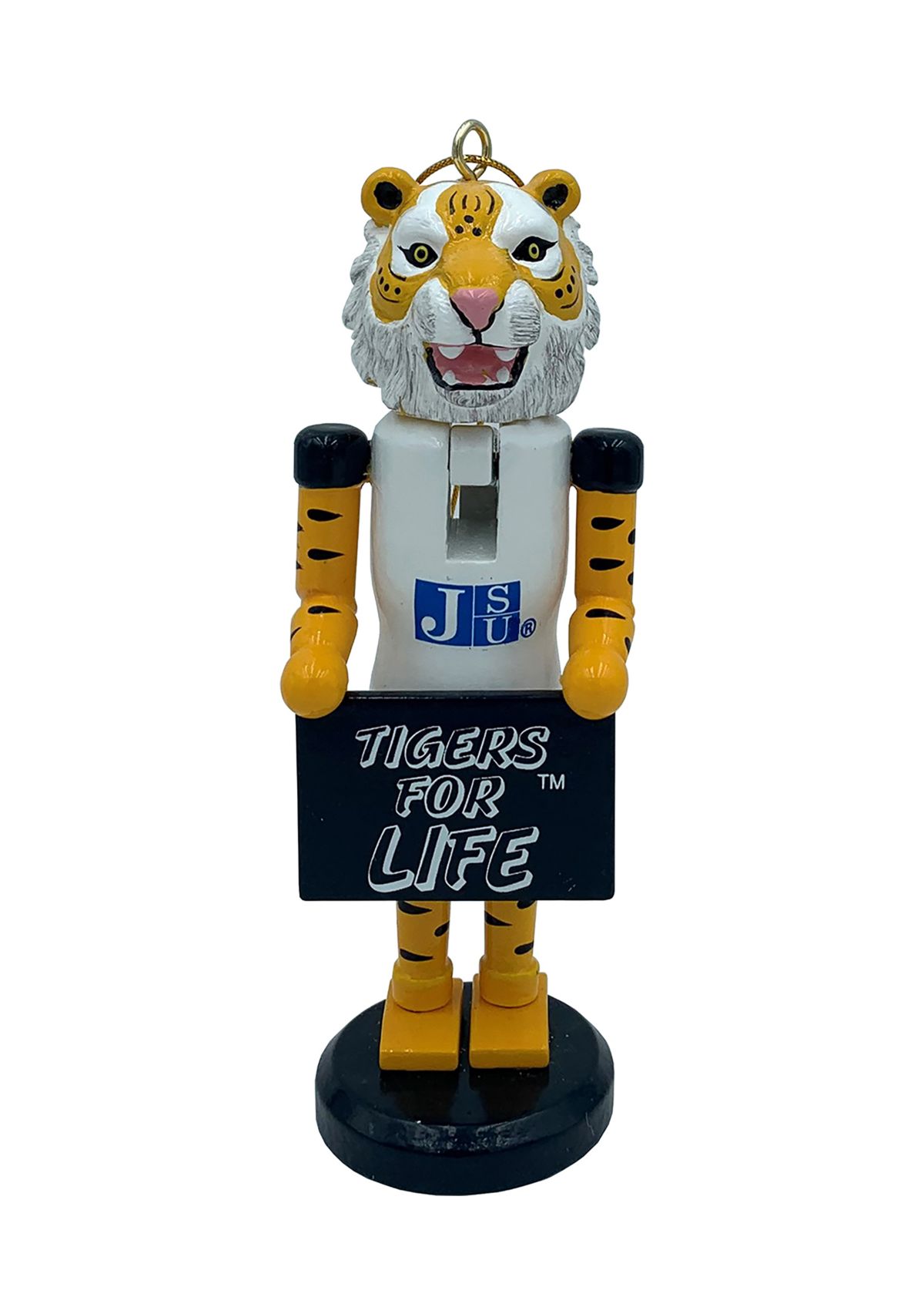 NCAA Jackson State Tigers 6" Nutcracker Ornament
