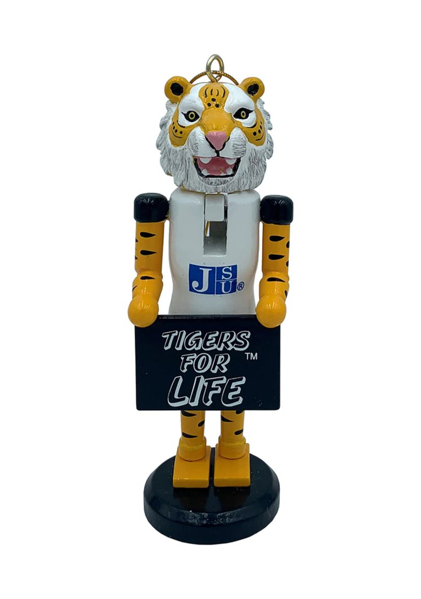 NCAA Jackson State Tigers 6" Nutcracker Ornament