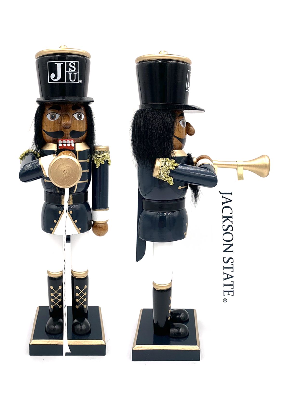 NCAA Jackson State Tigers 14" Bugler Nutcracker