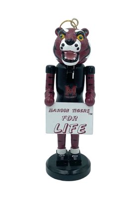 NCAA Morehouse Maroon Tigers 6" Nutcracker Ornament