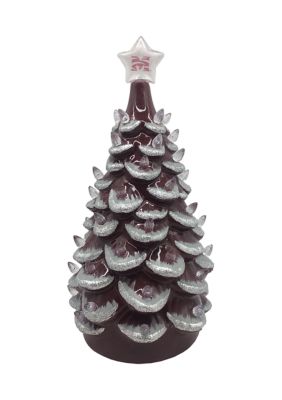 HBCU Morehouse Maroon Tigers Ceramic Tree