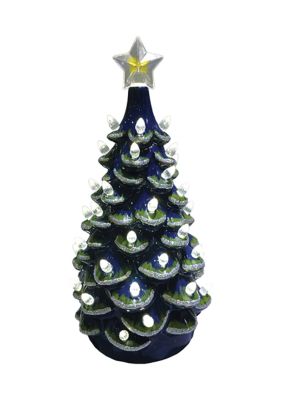 NCAA Michigan Wolverines 14 Inch Ceramic Tree 