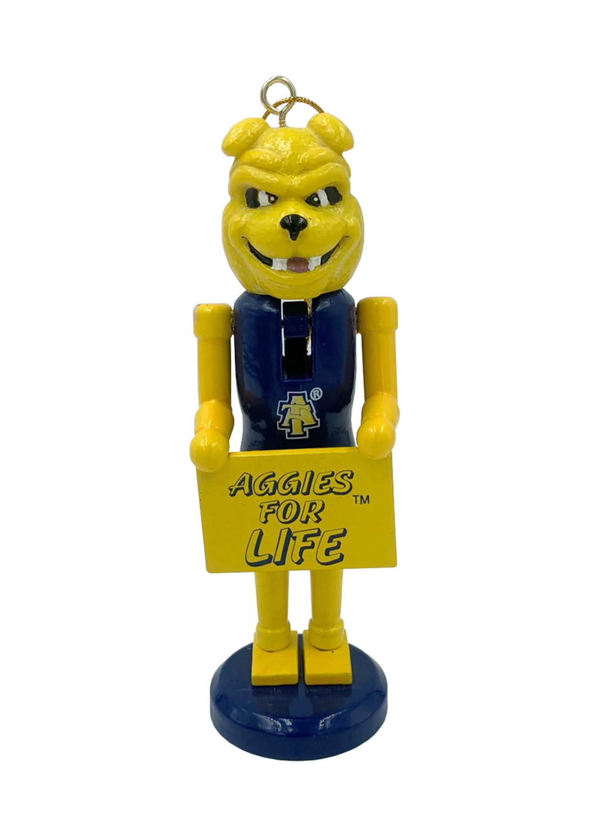 NCAA NC A&T Aggies 6" Nutcracker Ornament