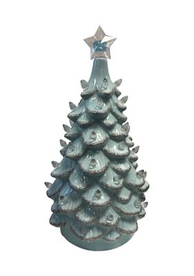 NCAA North Carolina Tar Heels 14 Inch Ceramic Tree 