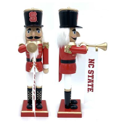 14 inch North Carolina State Bugler Nutcracker