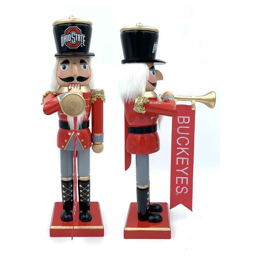 14 inch Ohio State Bugler Nutcracker