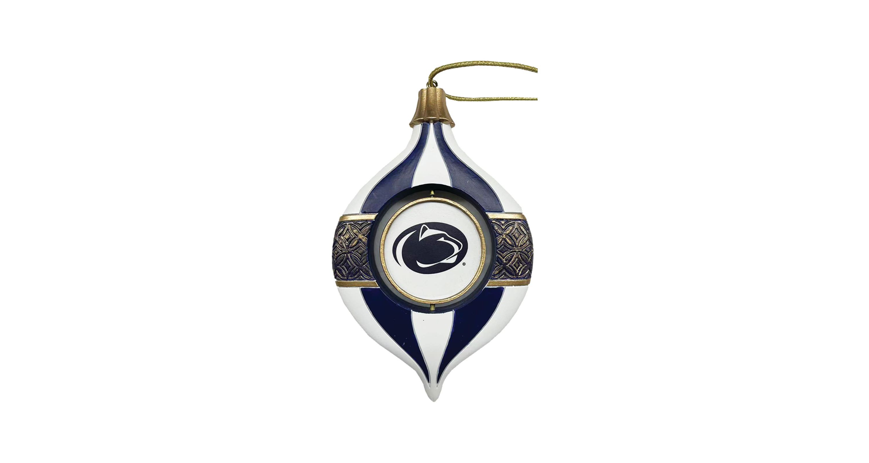 5.5 inch Penn State Spinning Bulb Ornament