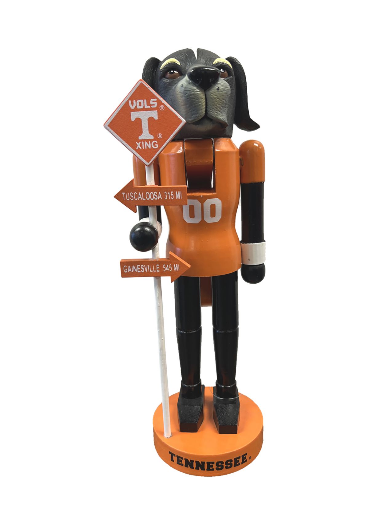 NCAA Tennessee Volunteers 12" Rivalry Nutcracker 