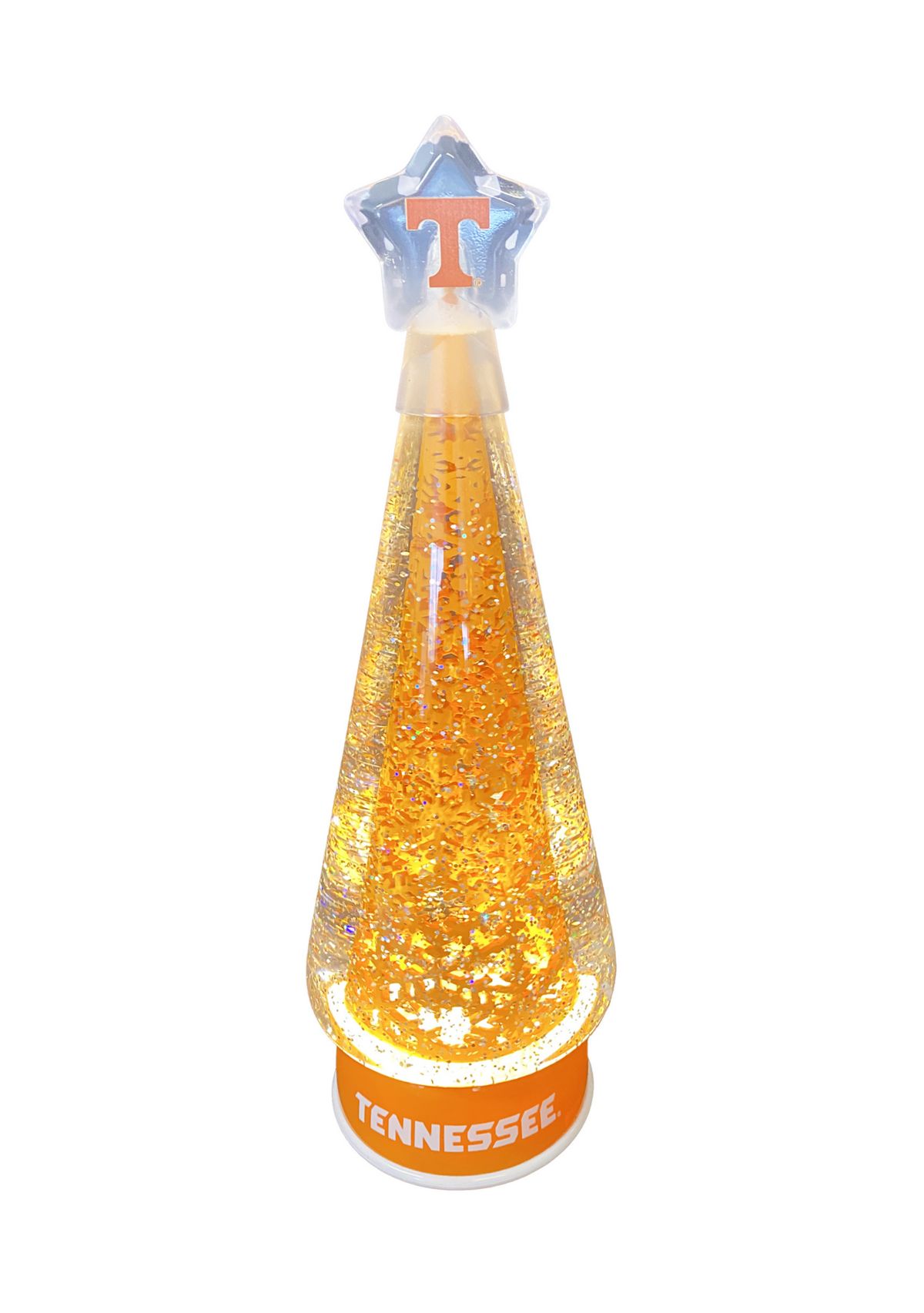 NCAA Tennessee Volunteers Christmas Tree Glitter Globe