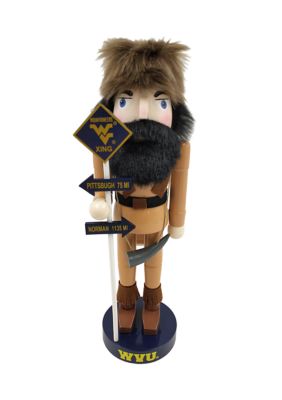 NCAA West Virginia Mountaineers 12 Inch Rivalry Nutcracker