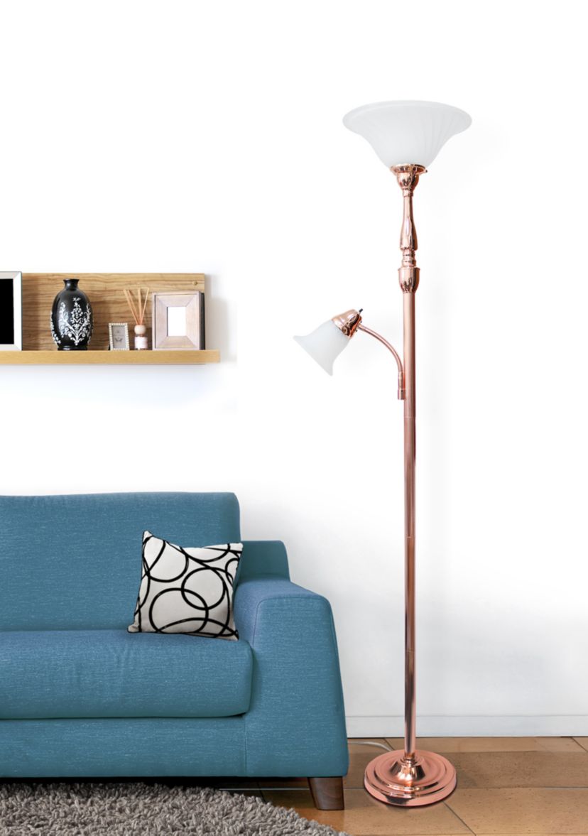 2-Light Floor Lamp