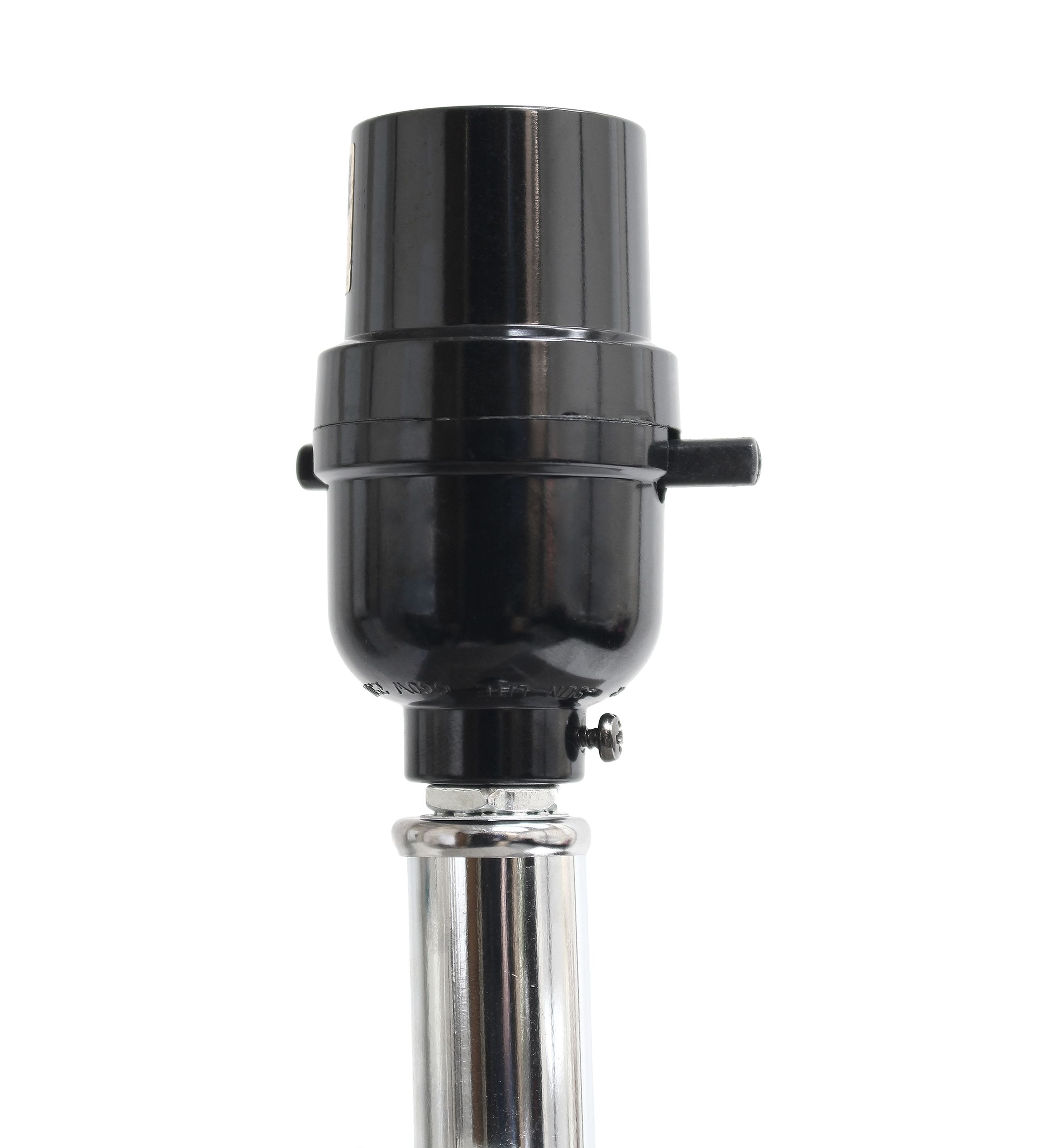 Modern Leather Table Lamp with USB and White Fabric Shade