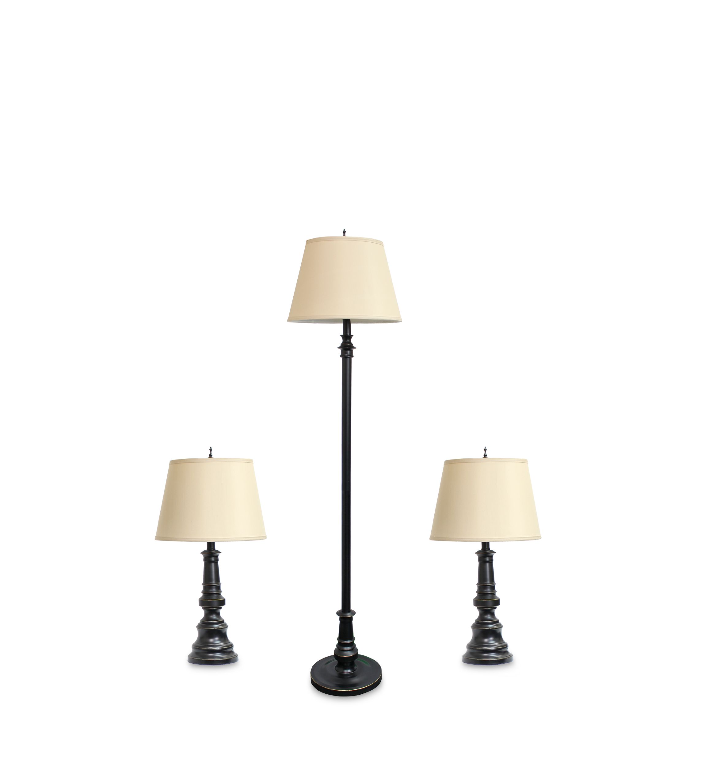 Restoration Bronze Lamp 3-Pack