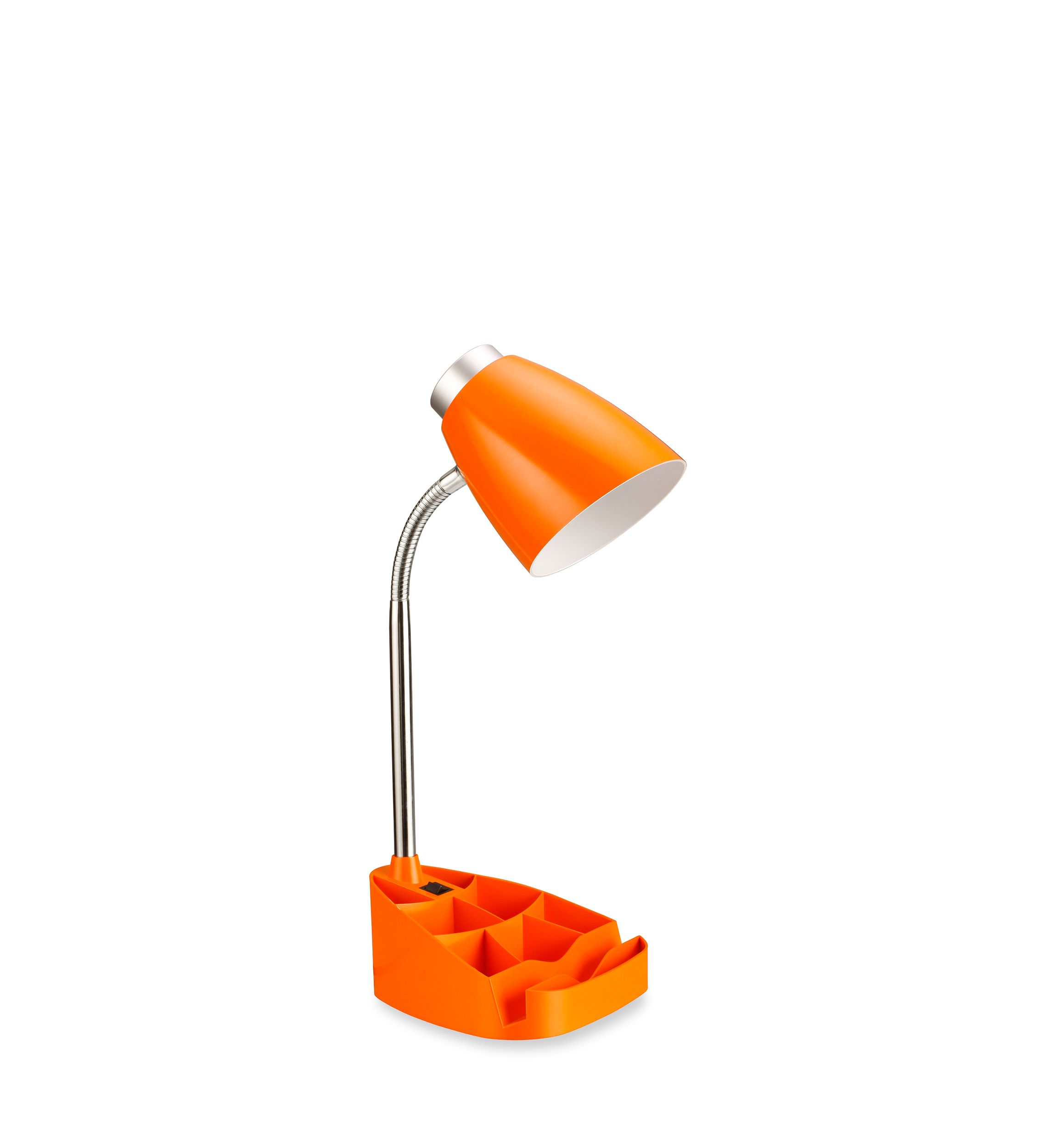 Gooseneck Organizer Desk Lamp