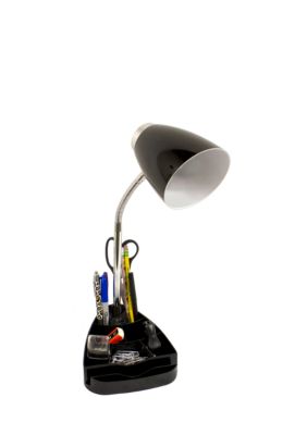 Gooseneck Organizer Desk Lamp