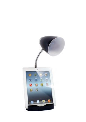 Gooseneck Organizer Desk Lamp