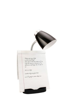 Gooseneck Organizer Desk Lamp