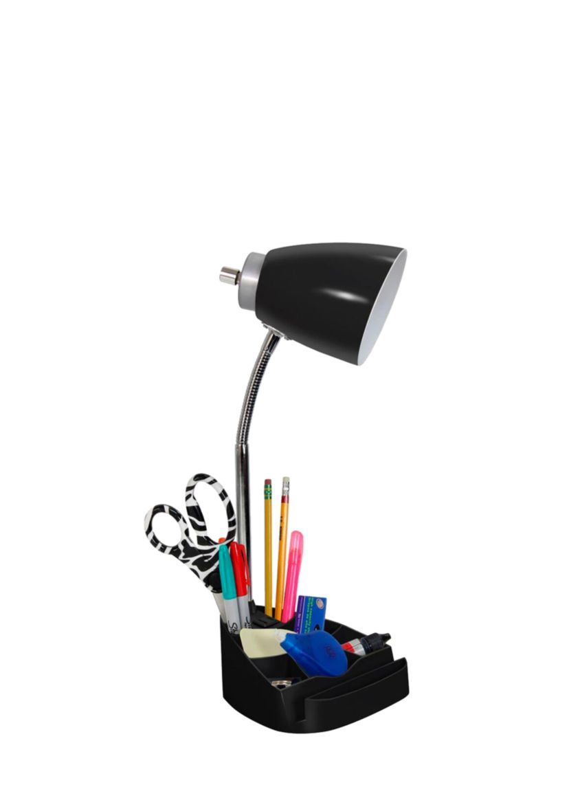 Organizer Desk Lamp Charging Outlet