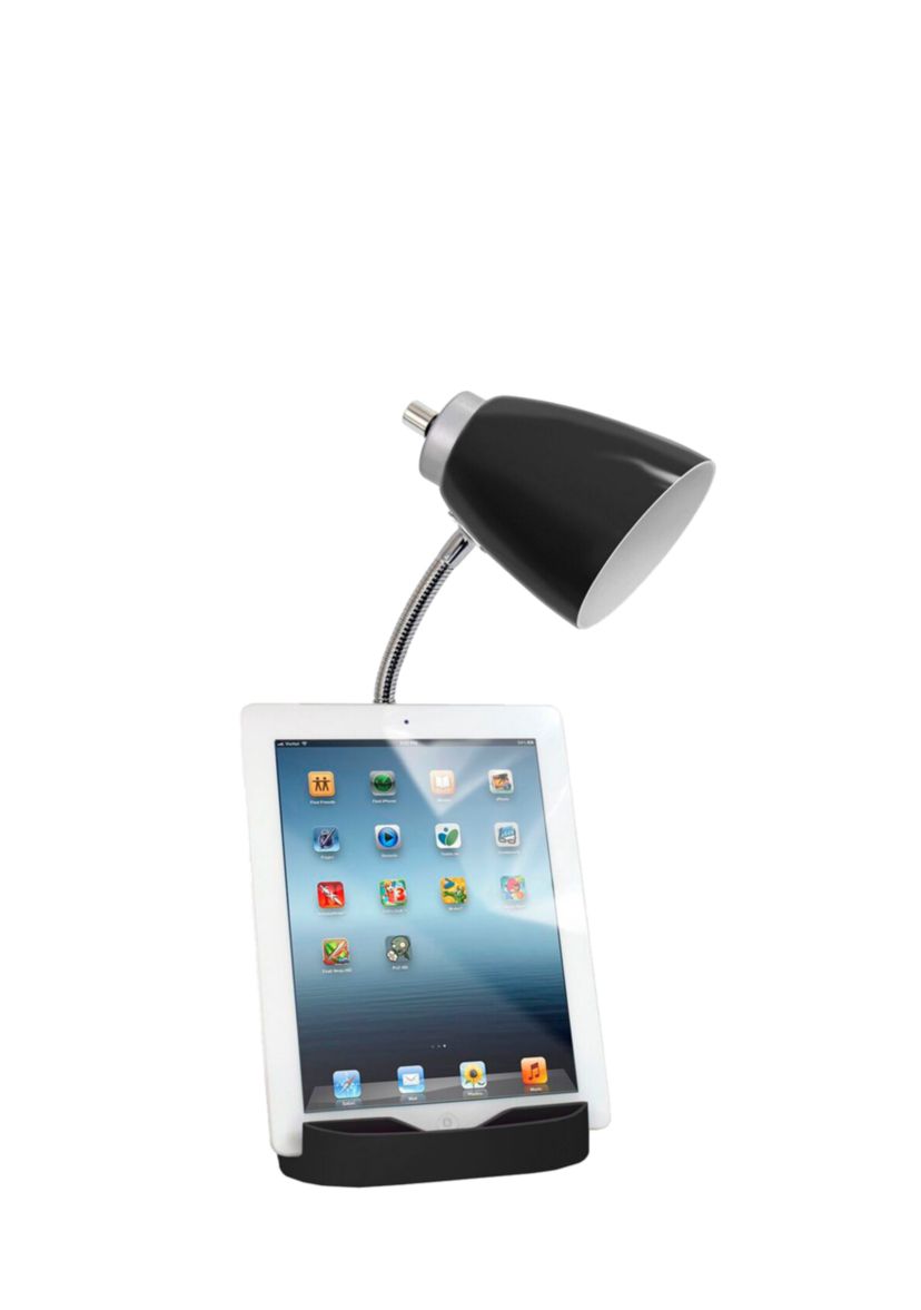 Organizer Desk Lamp Charging Outlet