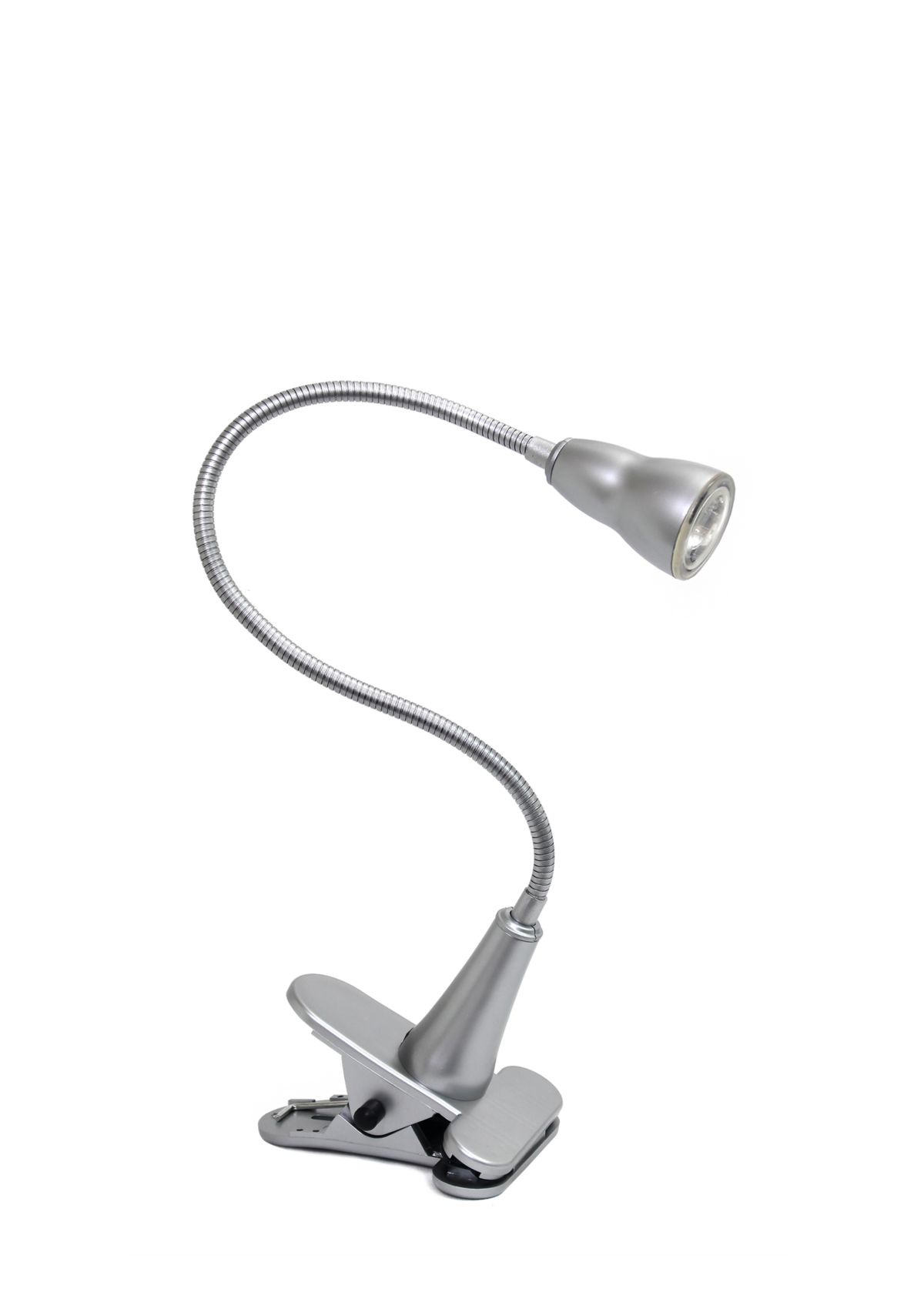 Gooseneck Black Clip Desk Lamp 